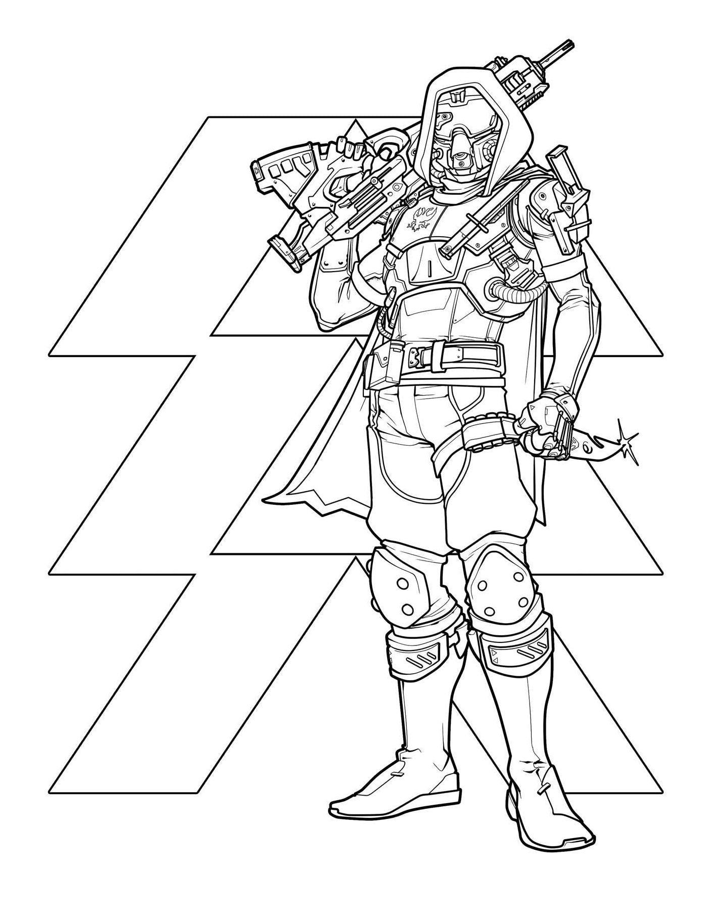 Destiny: The Official Coloring Book
