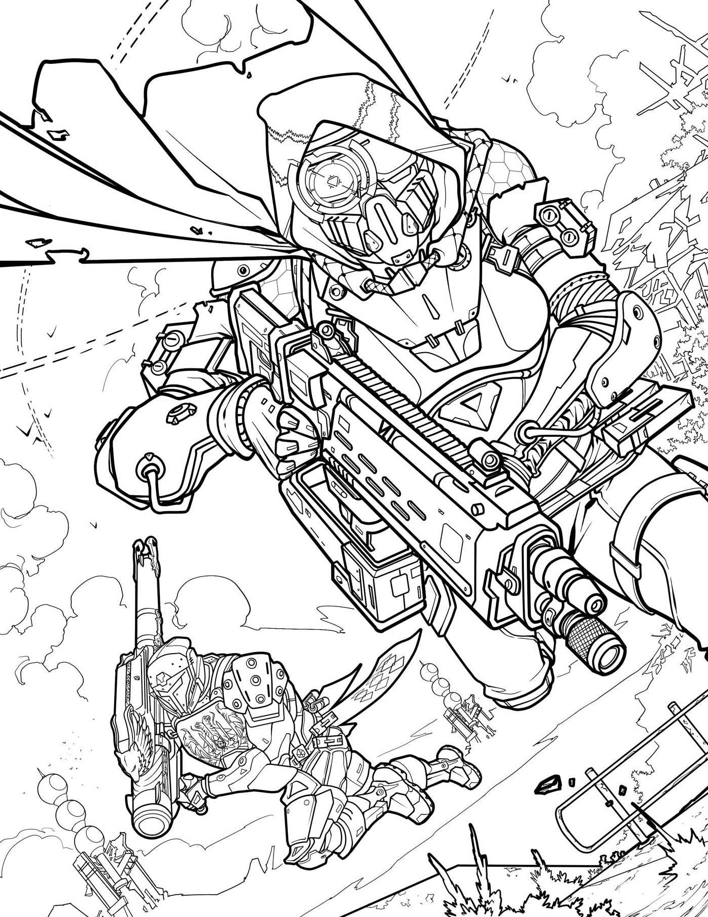 Destiny: The Official Coloring Book