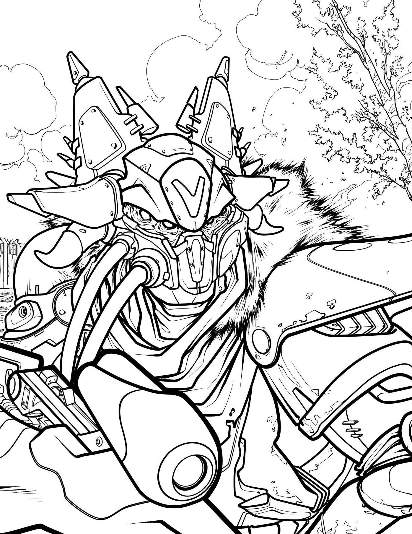 Destiny: The Official Coloring Book
