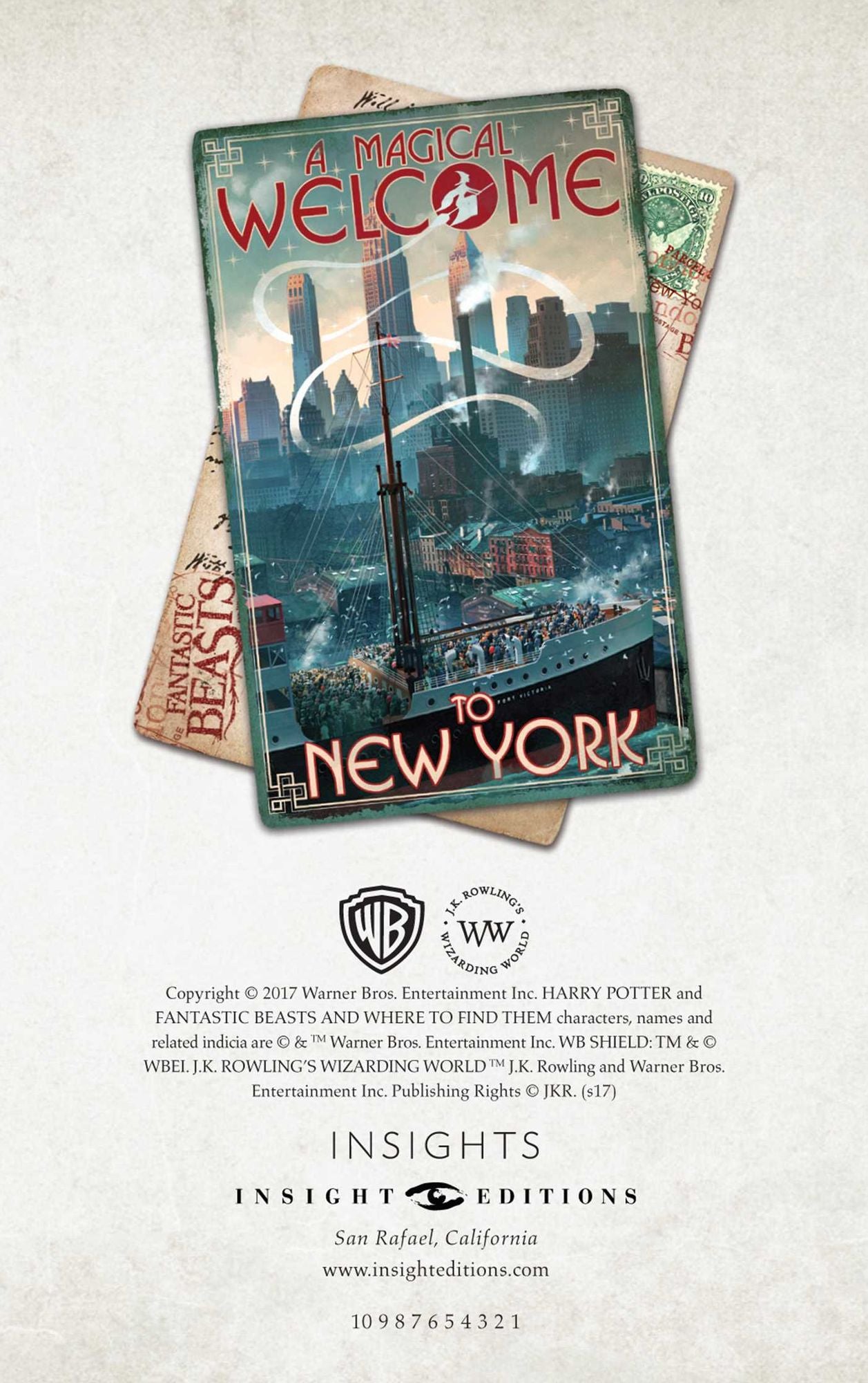 J.K. Rowling's Wizarding World: Travel Journal: Ruled Pocket Notebook