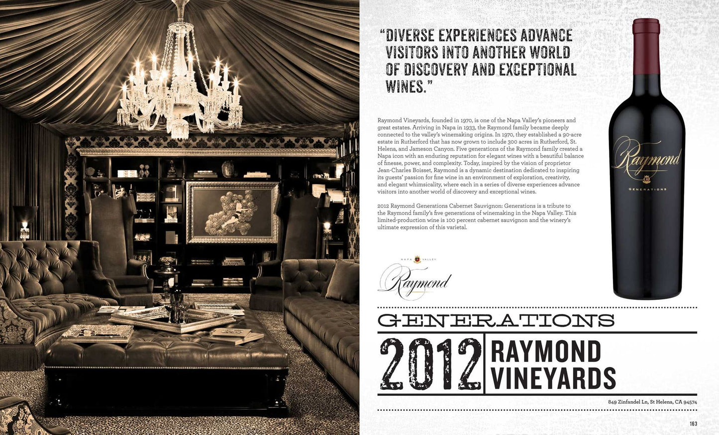 Napa Valley Cabernets: The Best of California's Wine Country