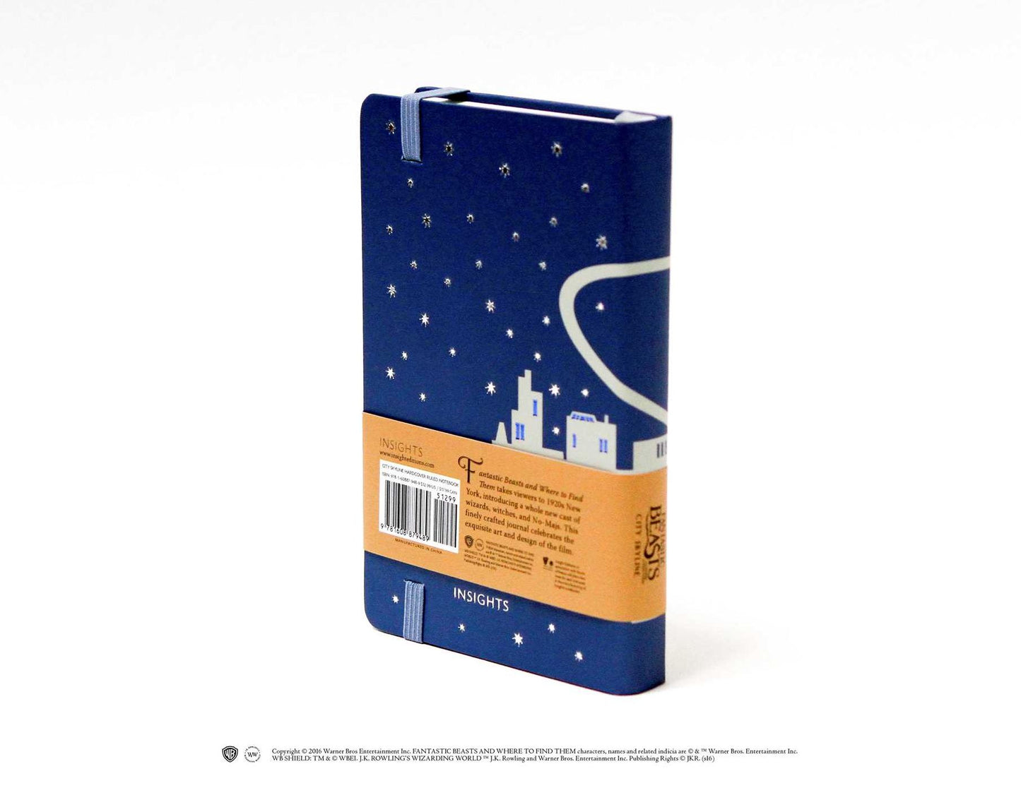 Fantastic Beasts and Where to Find Them: City Skyline Hardcover Ruled Notebook