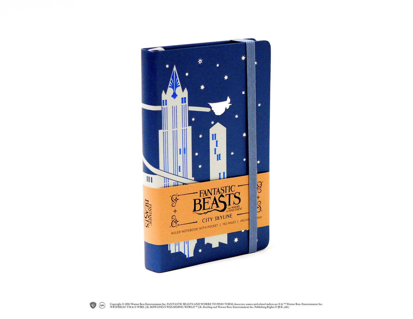 Fantastic Beasts and Where to Find Them: City Skyline Hardcover Ruled Notebook