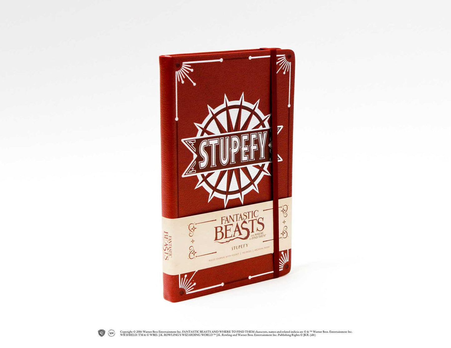 Fantastic Beasts and Where to Find Them: Stupefy Hardcover Ruled Journal