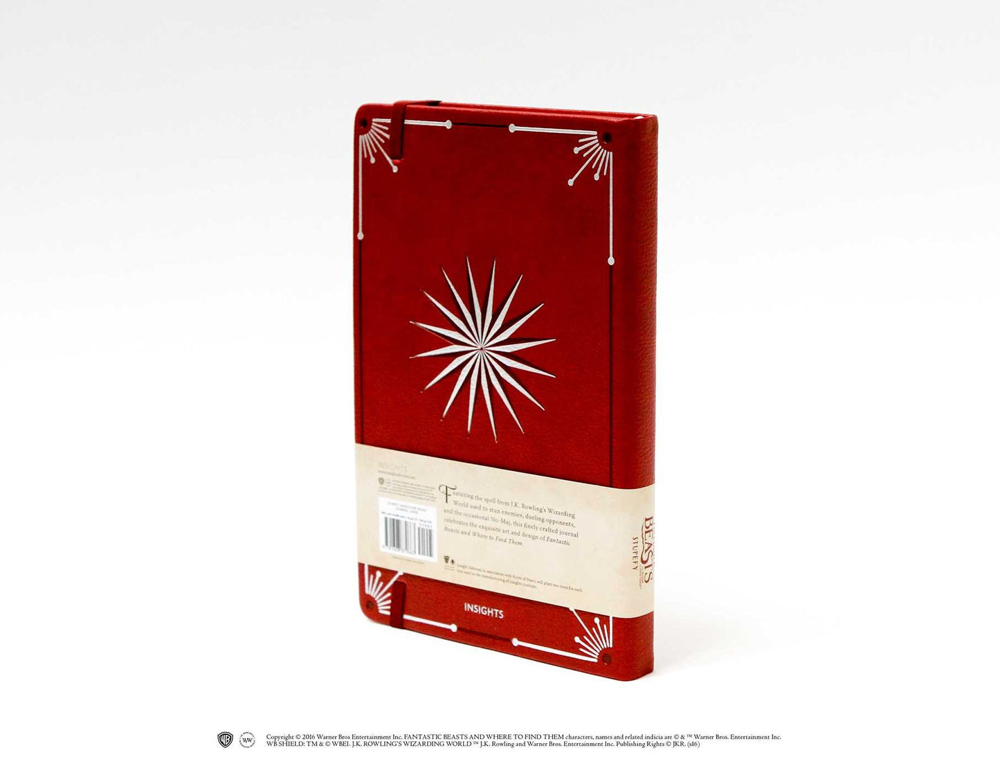 Fantastic Beasts and Where to Find Them: Stupefy Hardcover Ruled Journal