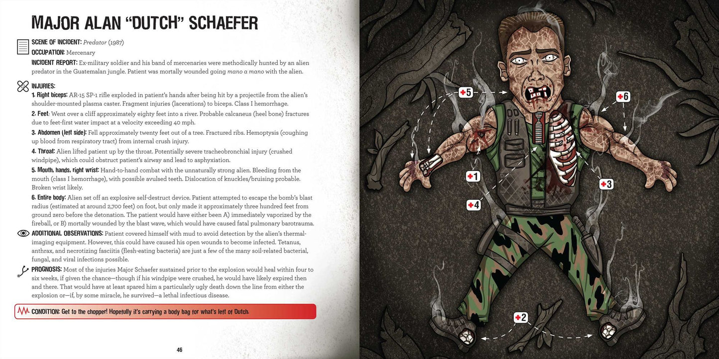 Ain't Got Time to Bleed: Medical Reports on Hollywood's Greatest Action Heroes