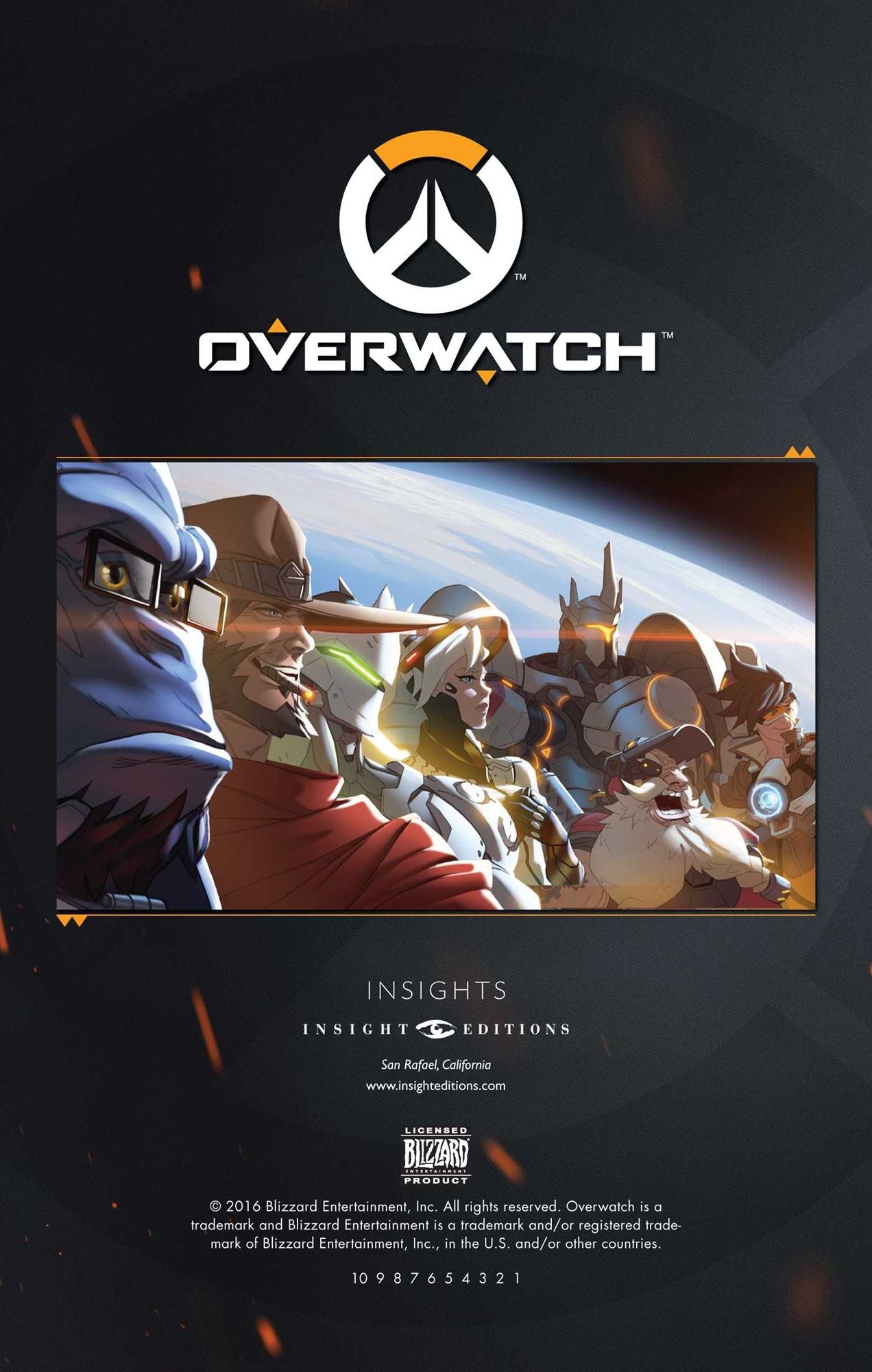 Overwatch Hardcover Ruled Journal