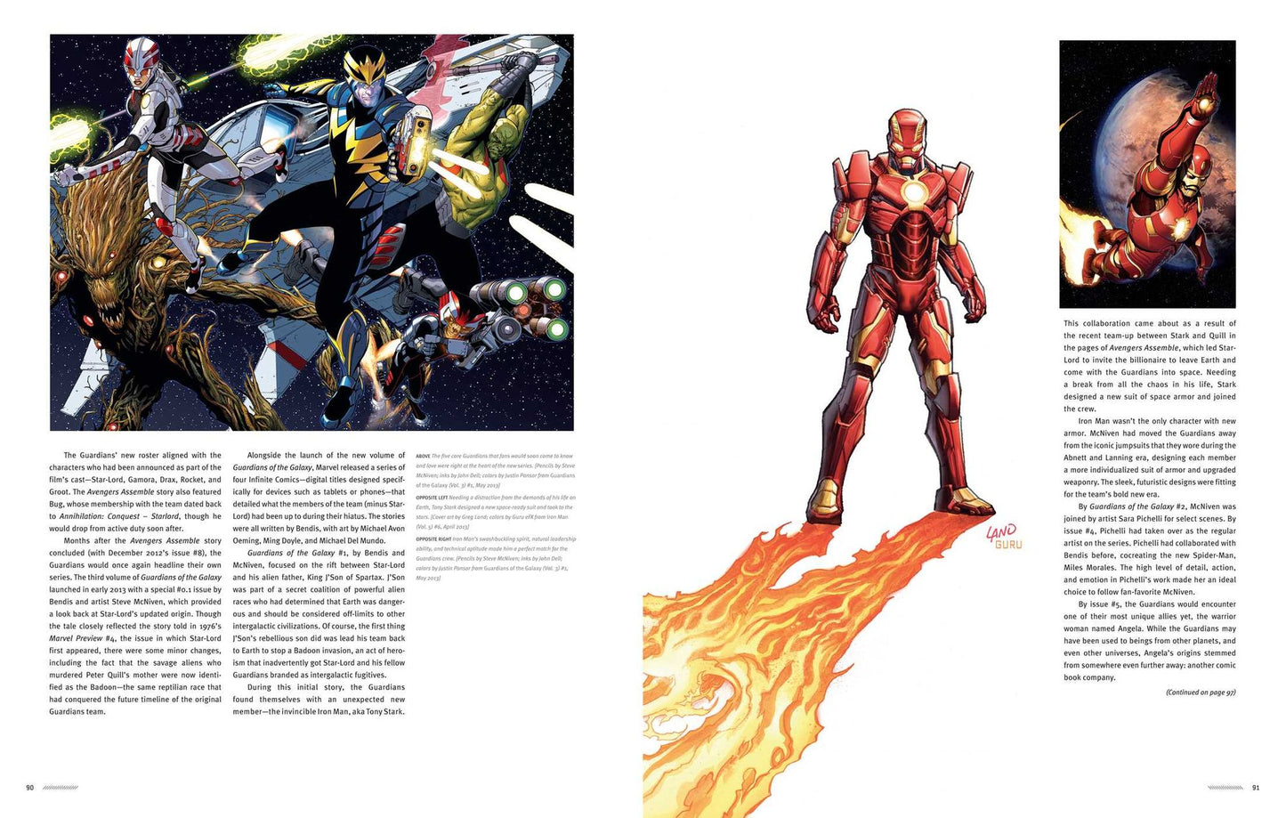 Guardians of the Galaxy: Creating Marvel's Spacefaring Super Heroes: The Complete Comics History