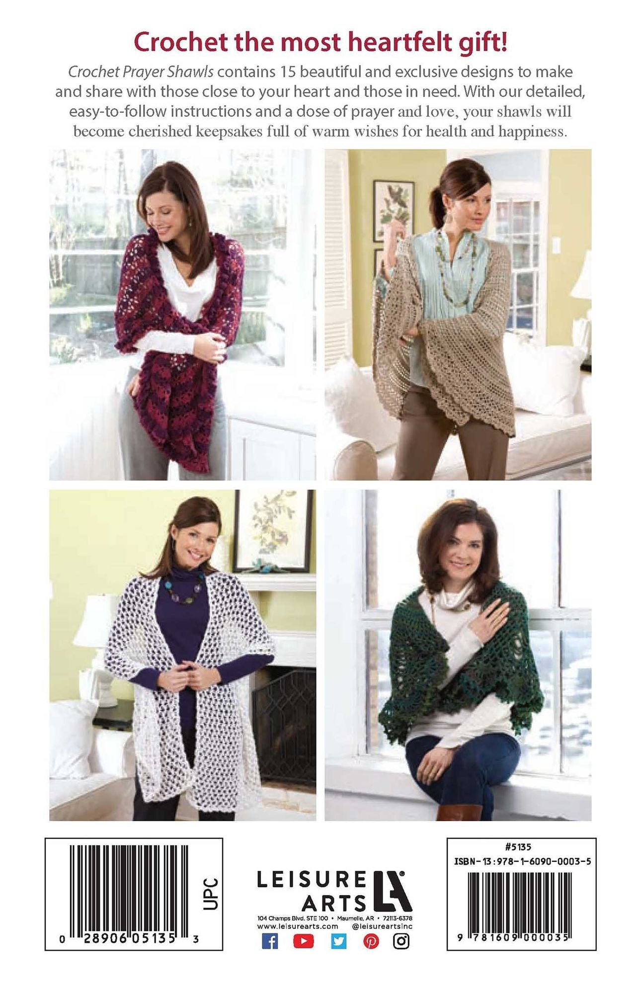 Crochet Prayer Shawls: 15 Wraps to Share