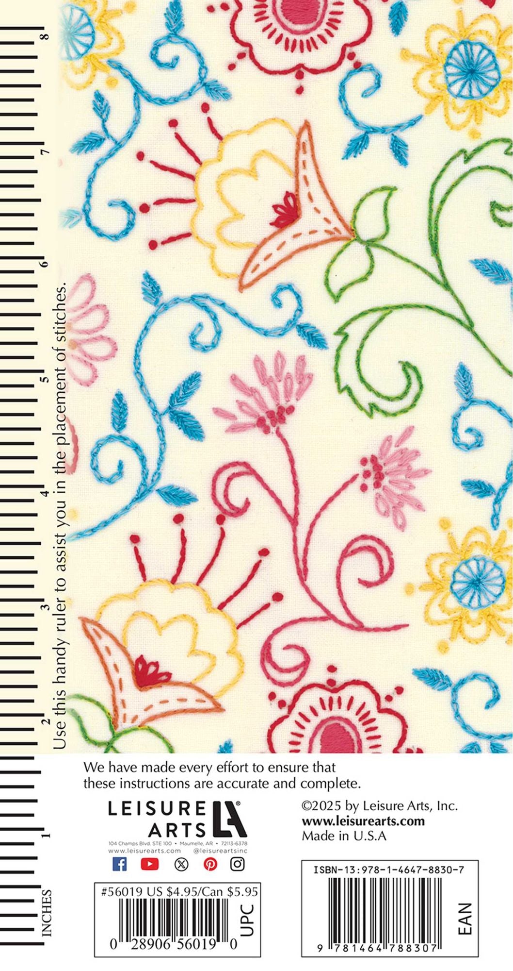 Embroidery Pocket Guide (Leisure Arts #56019)