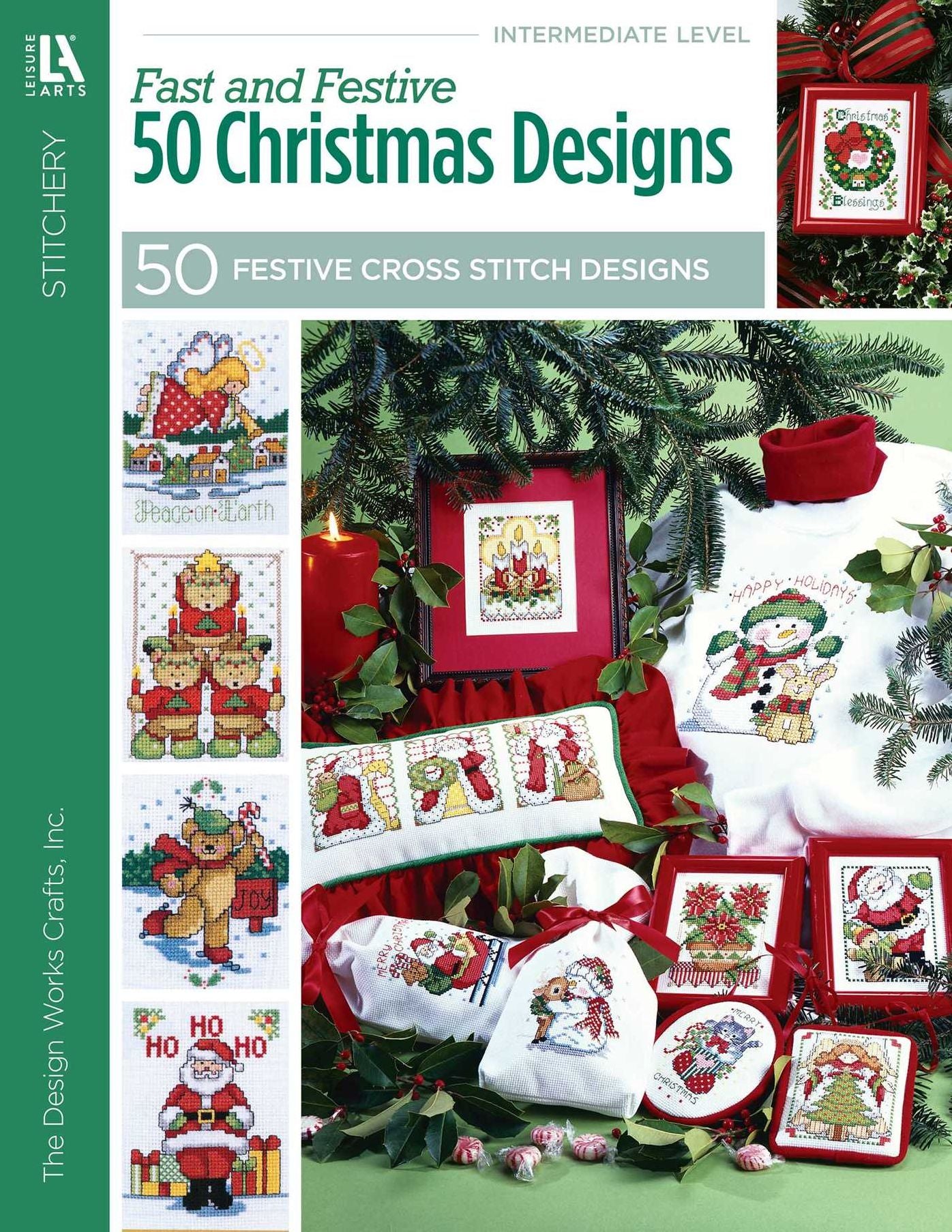 Fast & Festive, 50 Christmas Designs (Leisure Arts #5522)