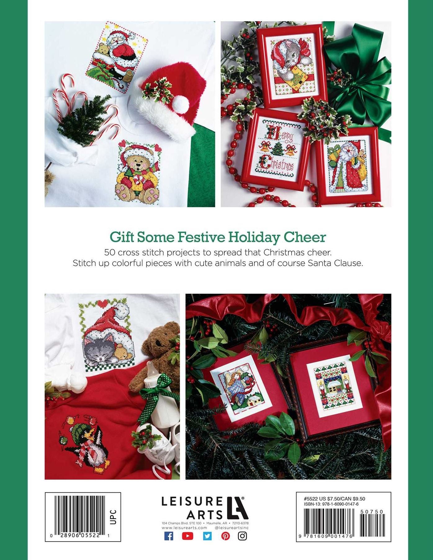 Fast & Festive, 50 Christmas Designs (Leisure Arts #5522)