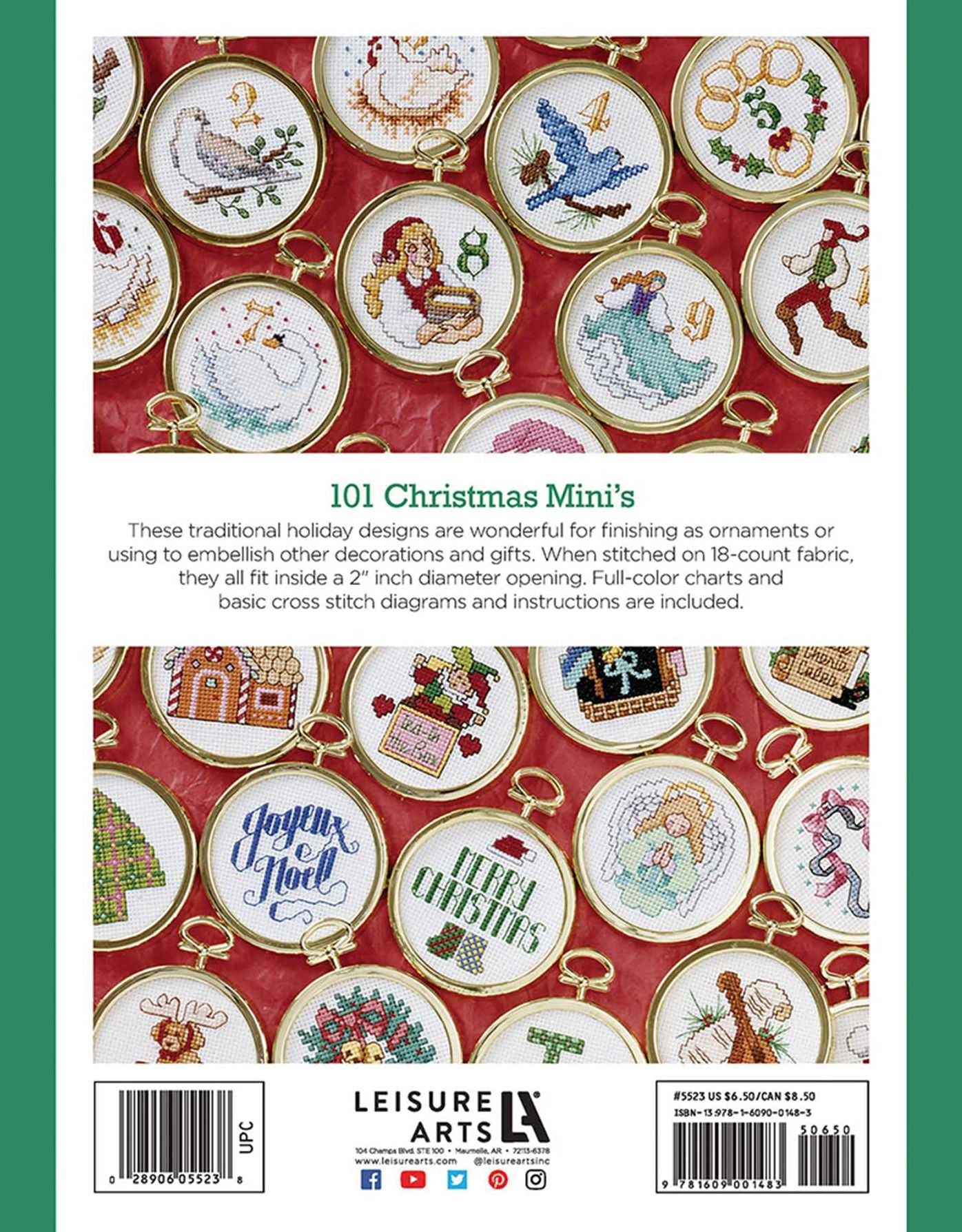 101 Christmas Minis, Book 2 (Leisure Arts #5523)