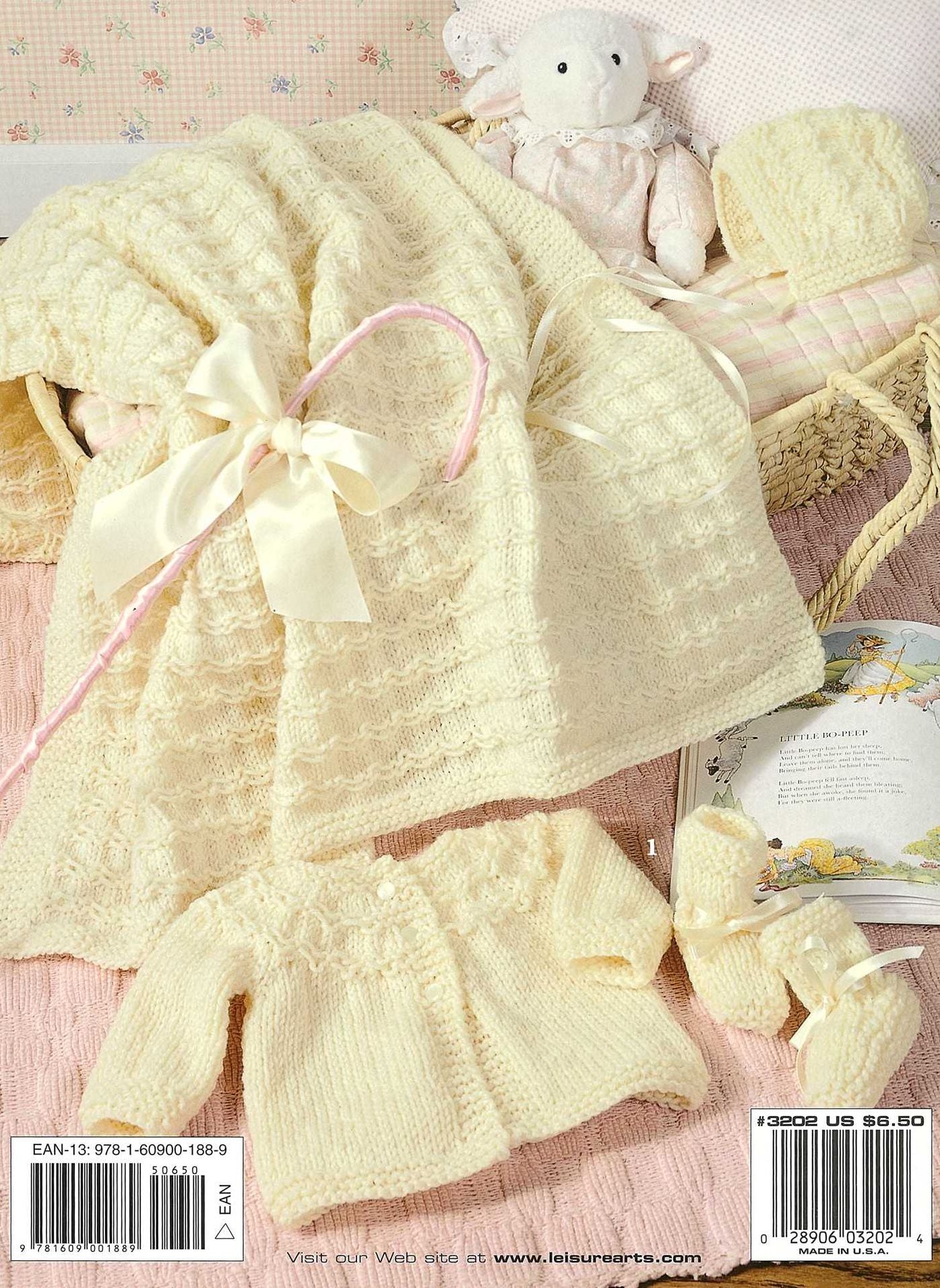 Precious Layettes to Knit (Leisure Arts #3202)