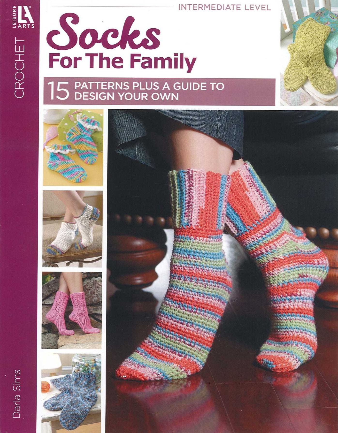 Learn to Crochet Socks for the Family