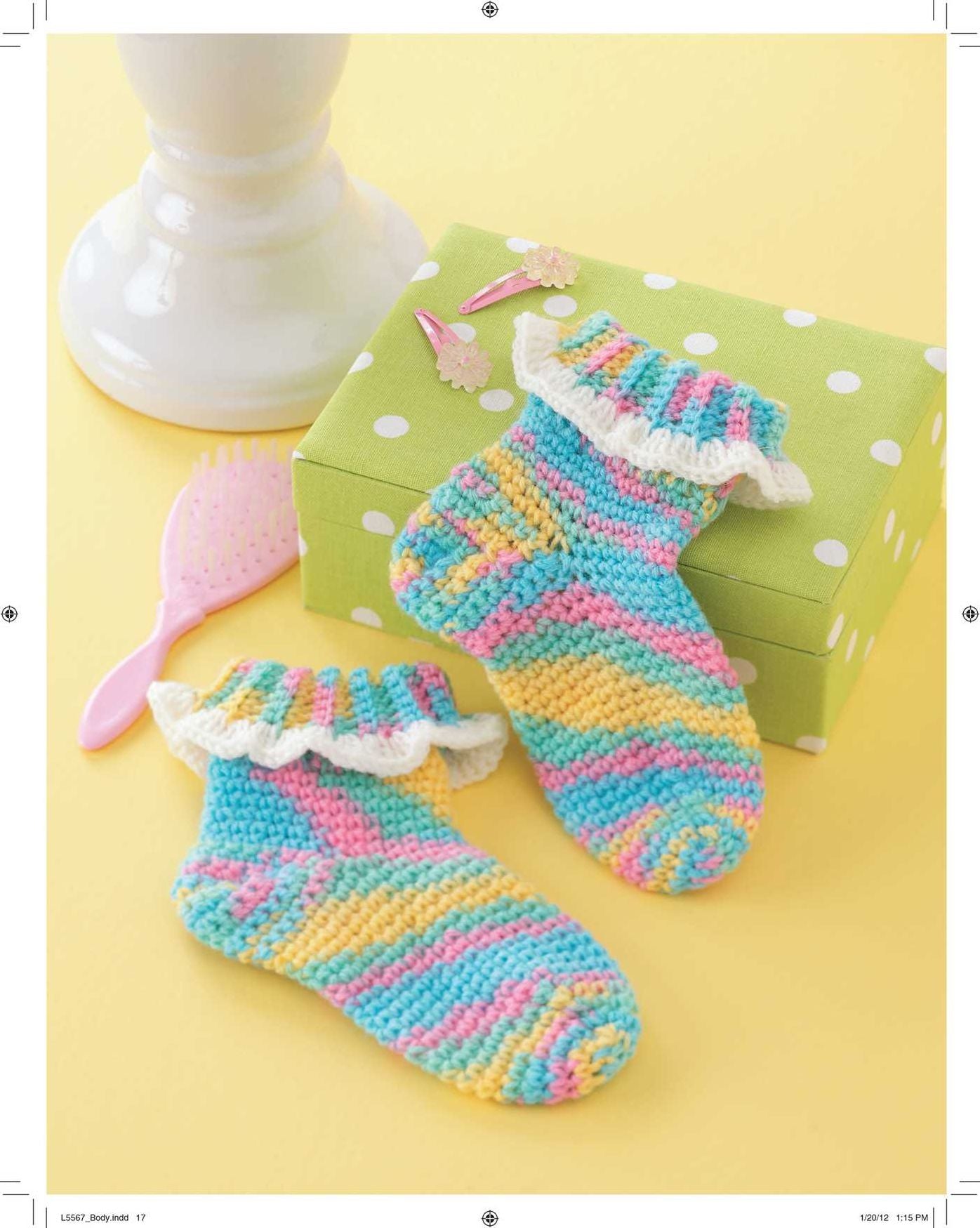 Learn to Crochet Socks for the Family