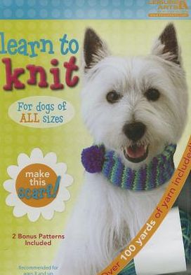 Learn to Knit: Dog Scarf Kit