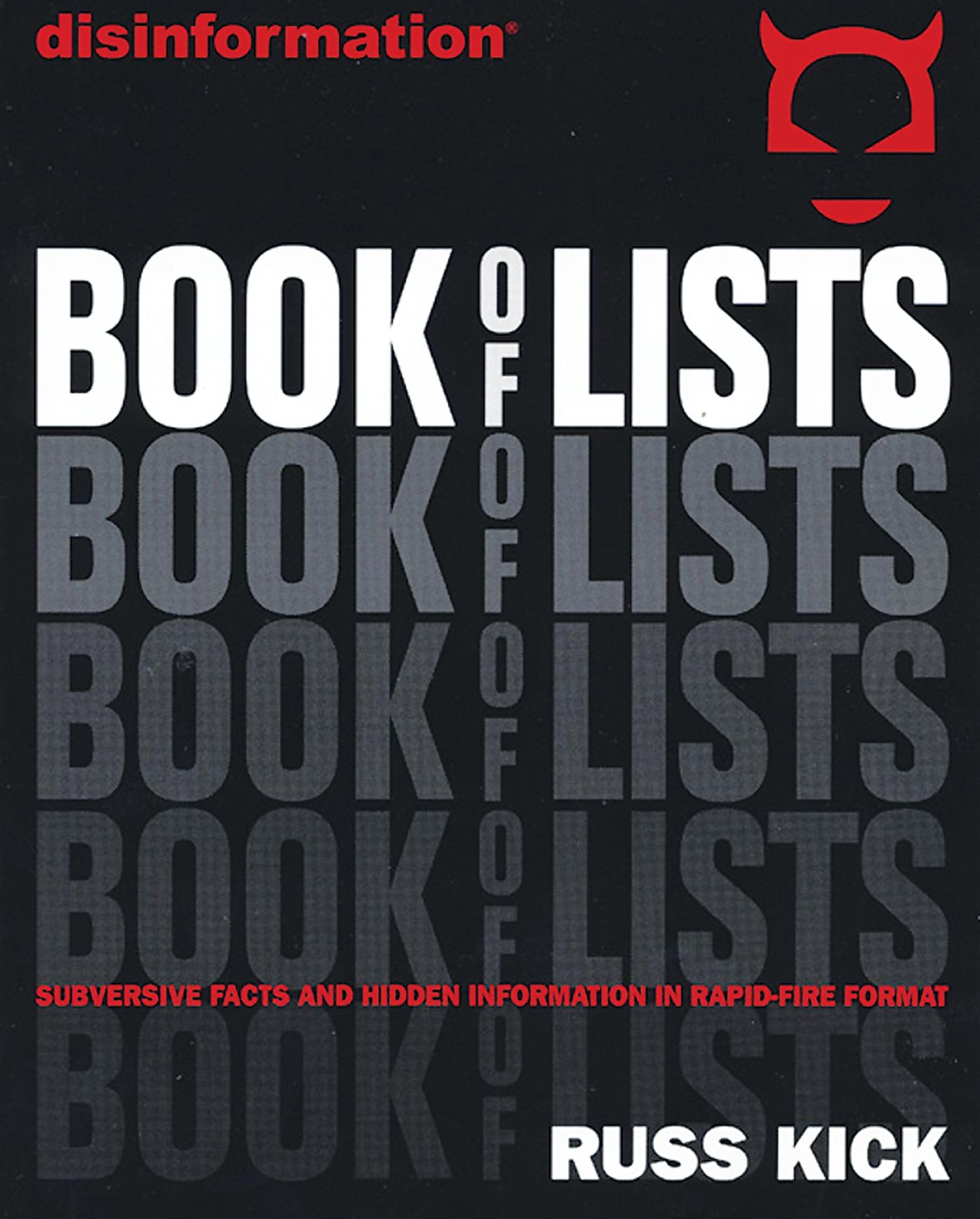 Disinformation Book of Lists