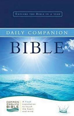 Common English Bible Daily Companion Bible Hardcover