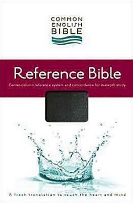 Common English Bible Reference Bible Black EcoLeather
