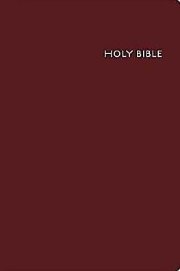 CEB Common English Bible Deluxe Gift and Award Imitation Leather Burgundy Red Letter
