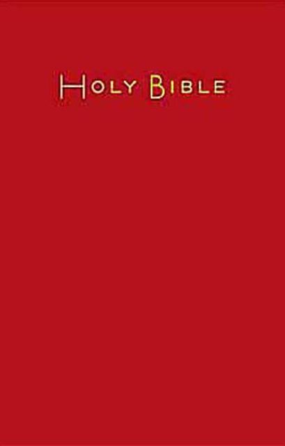 CEB Common English Large Print Church Bible Dark Red
