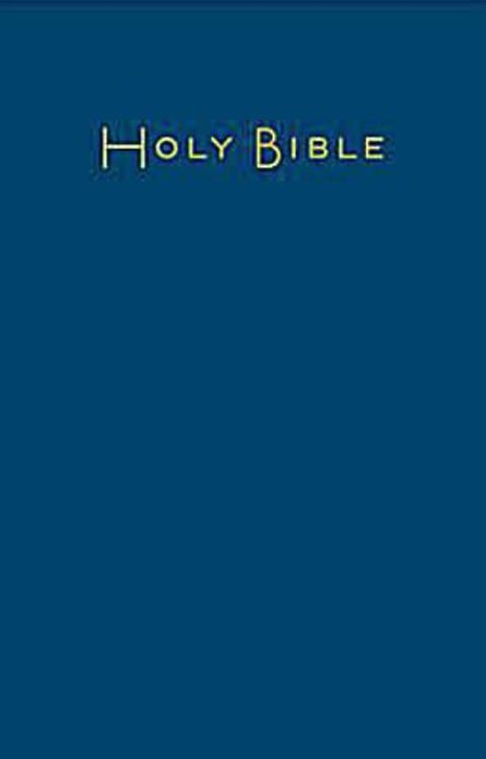 CEB Common English Large Print Church Bible Navy