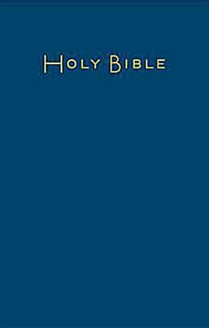 CEB Common English Large Print Church Bible Navy