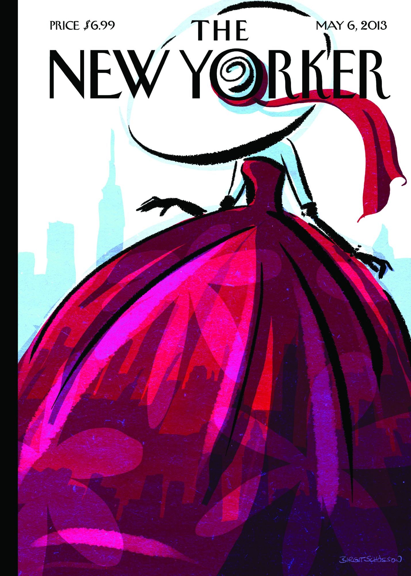 Mother's Day Greeting Card New Yorker Cover City Flair