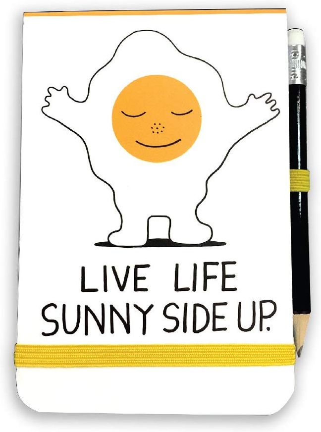 Jeremyville Notepad w/Pencil - Sunny Side