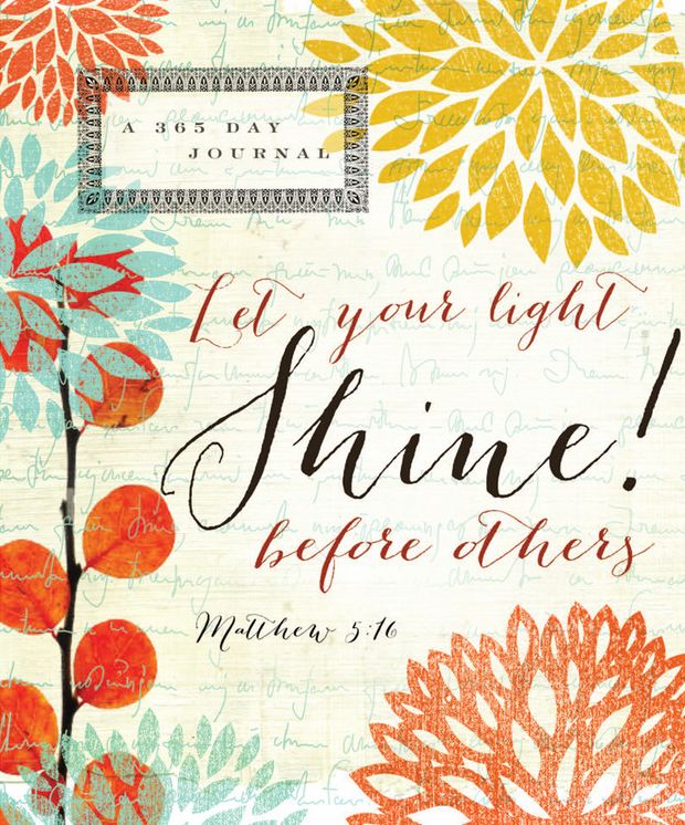 Shine! Journal : Let Your Light Shine Before Others (Large Print -- QA test)