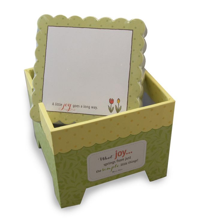 The Simple Joys of Life: Memo Cube: Notepaper for Remembering the Simple Things
