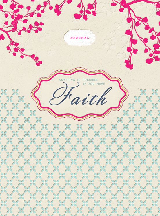 Faith Promise Journal: Letterpress