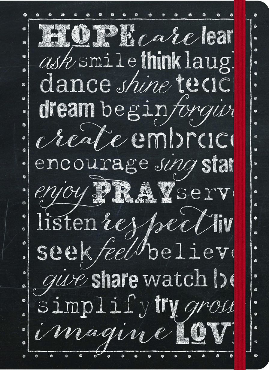 Hope, Pray, Love Inspirational Message Journal (Large Print -- QA test)