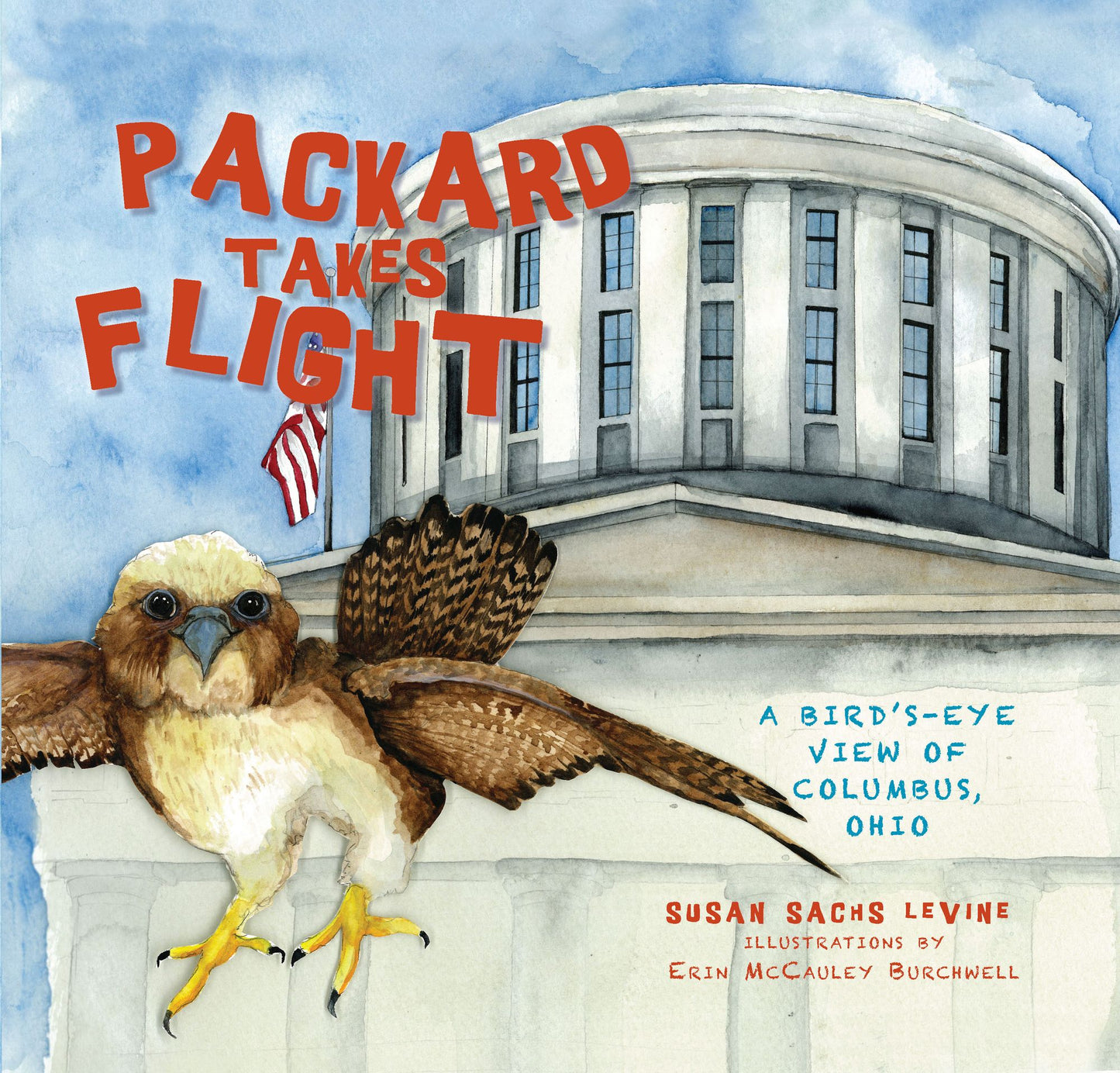 Packard Takes Flight: A Bird's Eye View of Columbus, Ohio