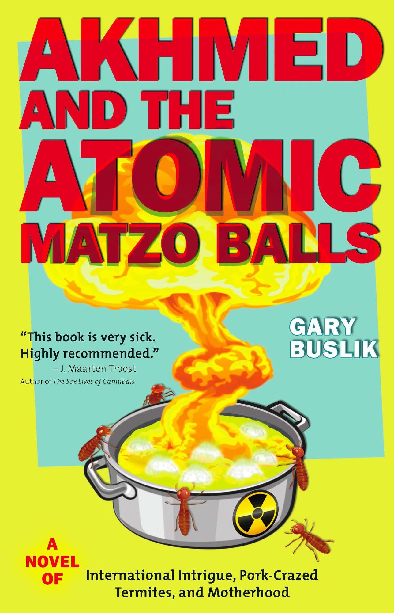 Akhmed and the Atomic Matzo Balls: A Novel of International Intrigue, Pork-Crazed Termites, and Motherhood