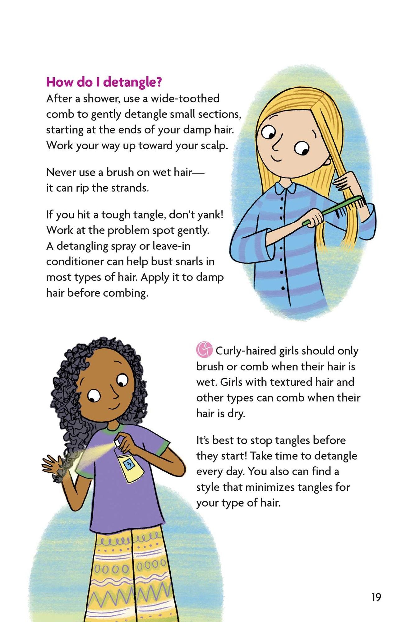 The Hair Book: Care & Keeping Advice for Girls