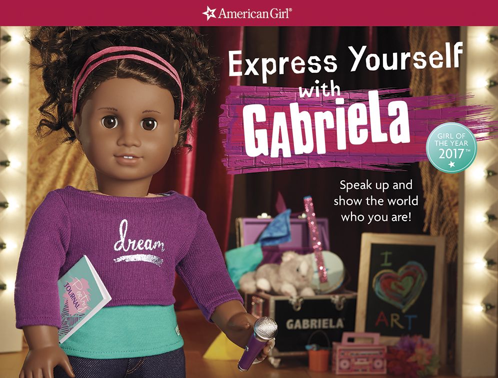 Express Yourself with Gabriela: Speak Up and Show the World Who You Are (American Girl: Girl of the Year 2017 Series )