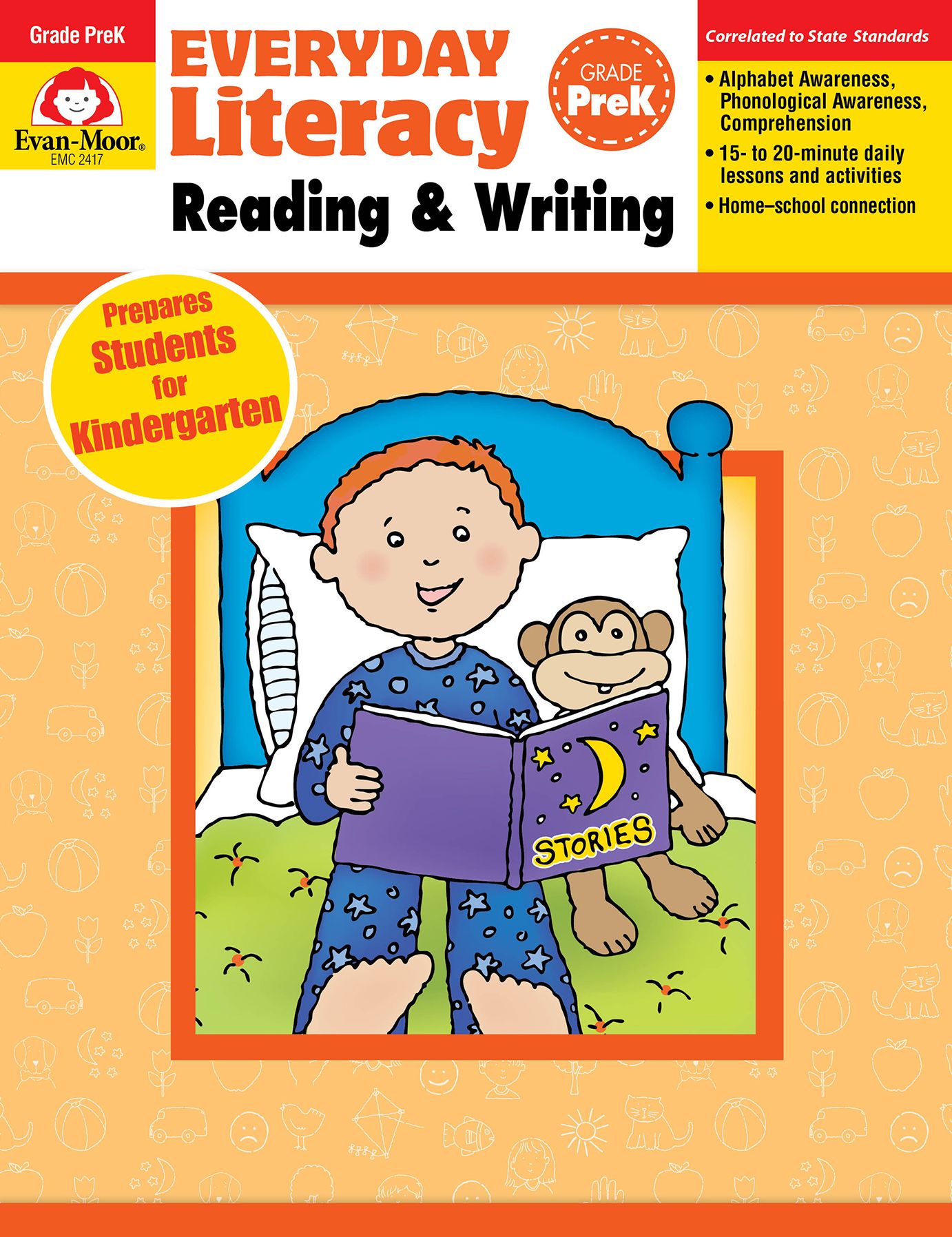 Everyday Literacy Lessons: Reading and Writing, Grade PreK
