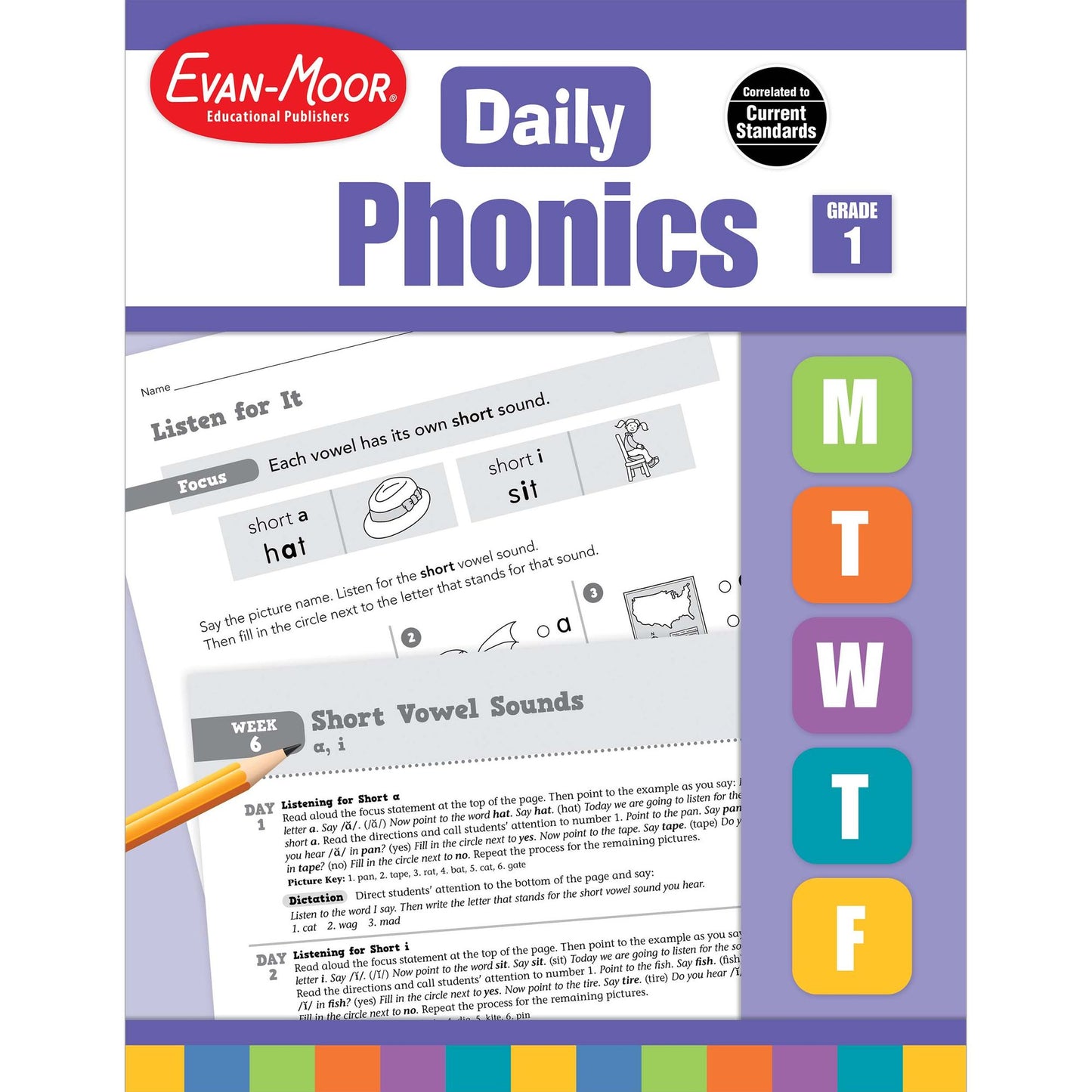 Daily Phonics Practice, Grade 1