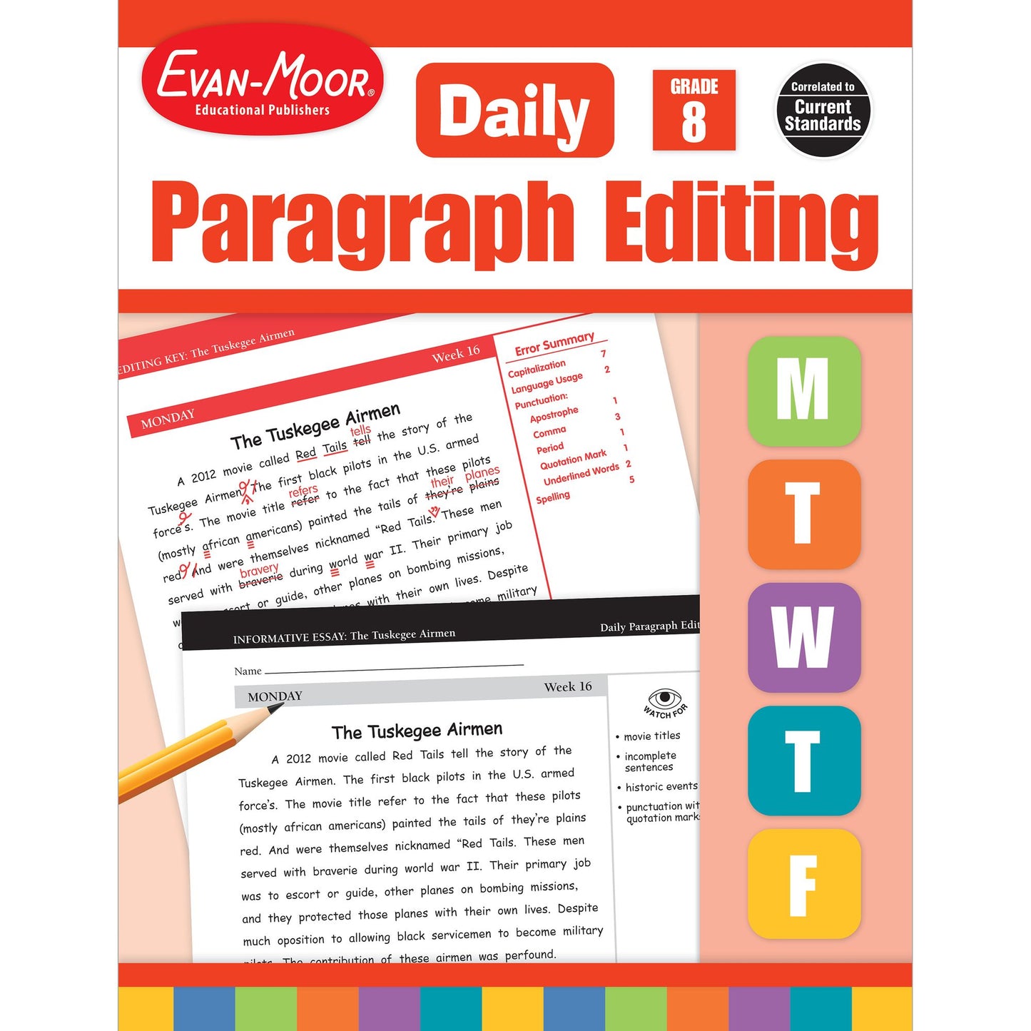 Daily Paragraph Editing, Grade 8 Teacher Edition