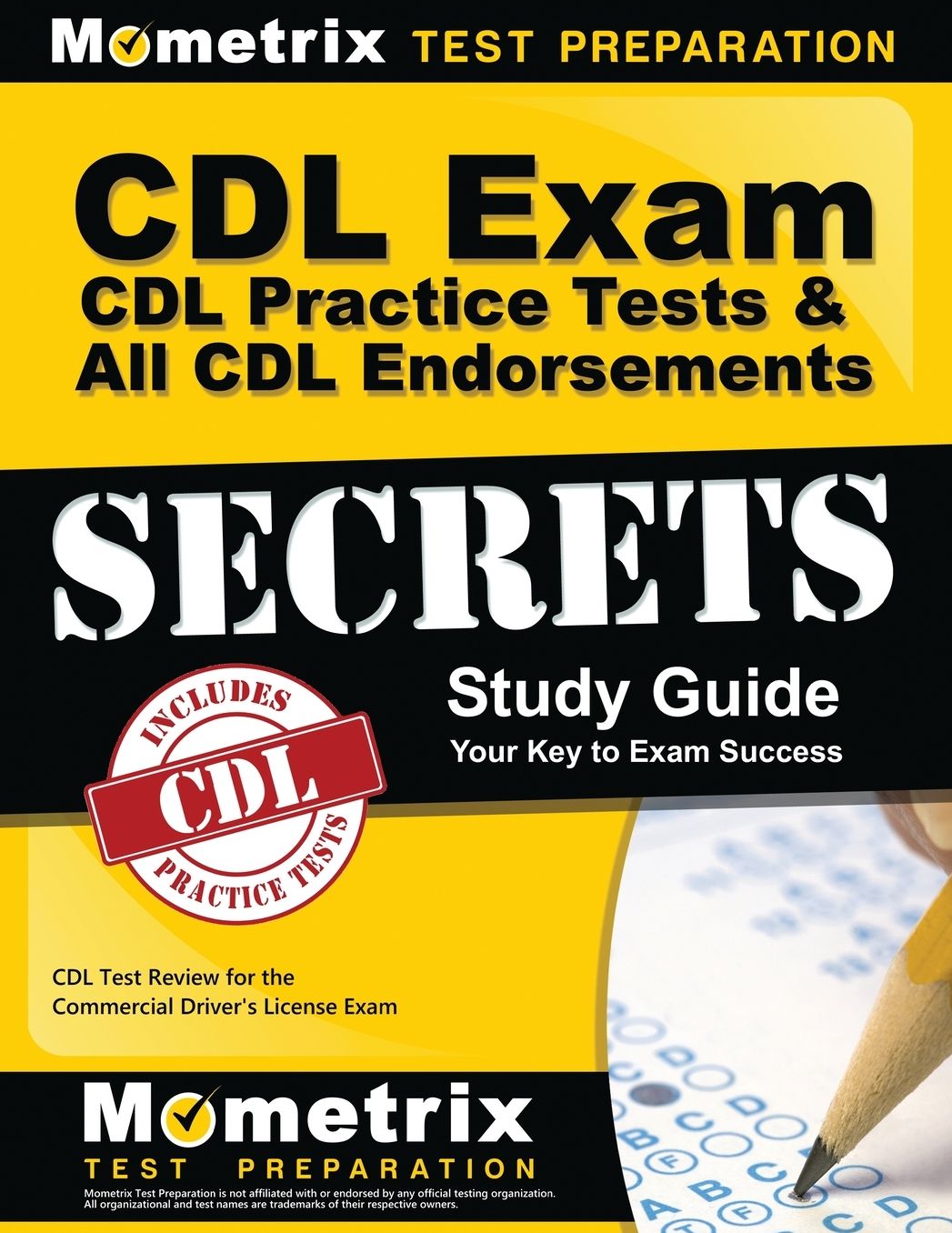 CDL Exam Secrets & CDL Practice Test & All CDL Endorsements Study Guide
