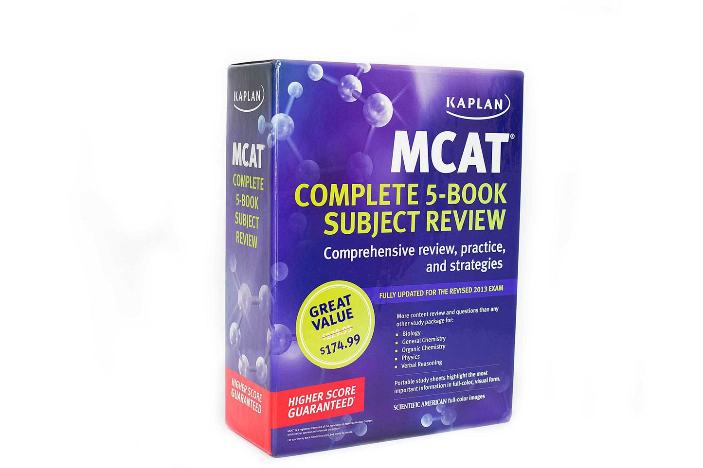 Kaplan MCAT Review Complete 5-Book Subject Review