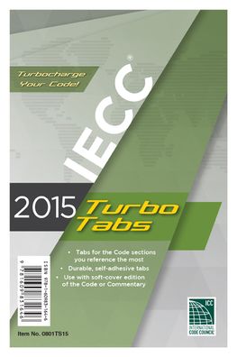 2015 International Energy Conservation Code Turbo Tabs