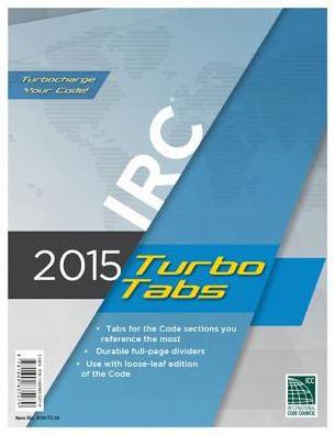 2015 International Residential Code Turbo Tabs for Loose Leaf Edition
