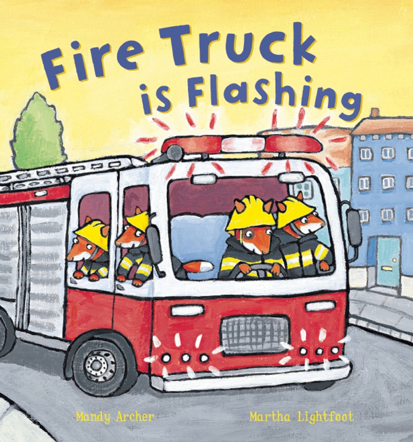 Fire Truck is Flashing