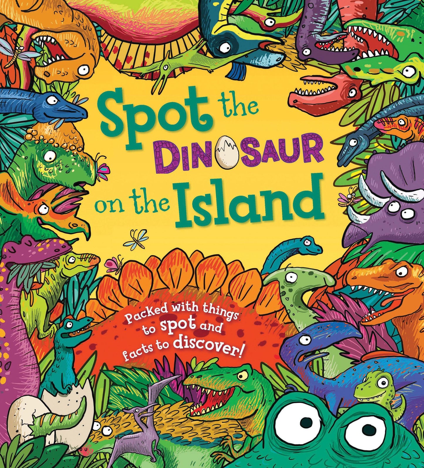 Spot the Dinosaur on the Island: Packed with things to spot and facts to discover!