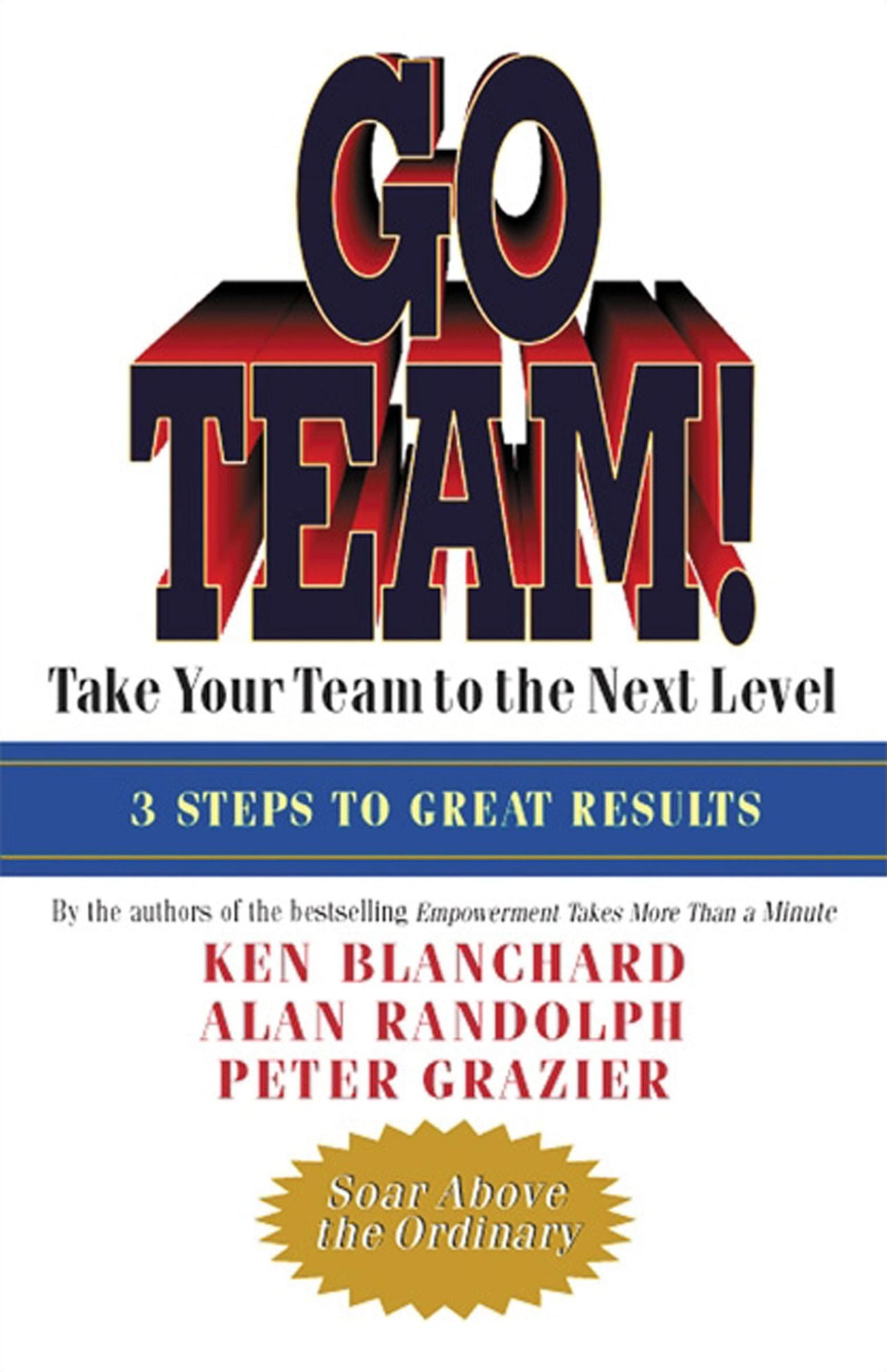 Go Team!: Take Your Team to the Next Level: 3 Steps to Great Results
