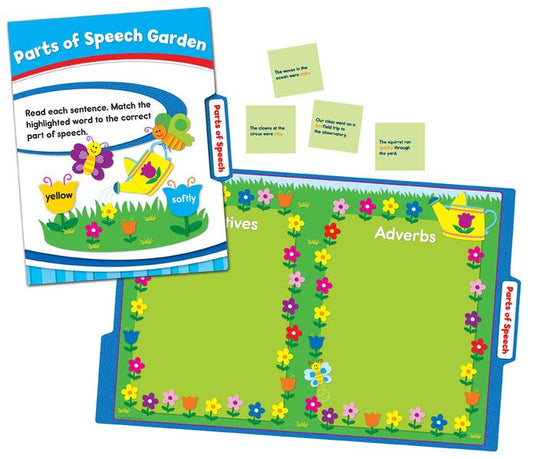Language Arts File Folder Game, Grade 3: File Folder Games