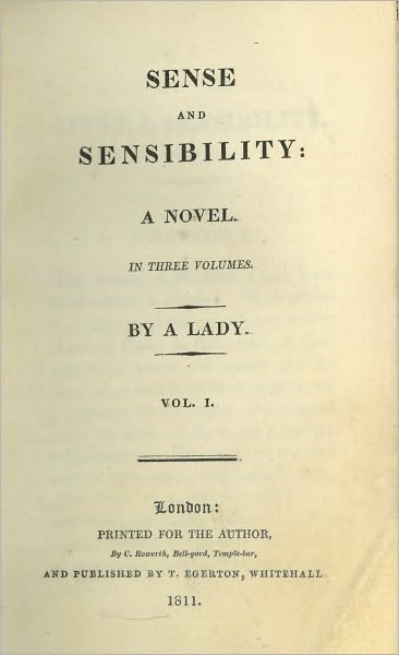 Sense and Sensibility